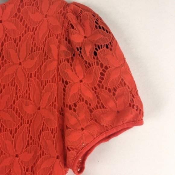 Leifnotes Anthropolgie Dogflora Midi Lace Dress - Picture 6 of 7